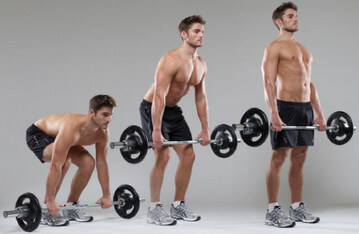 Тяга - одно из базовых упражнений для эктоморфа Тяга - одно из базовых упражнений для эктоморфа