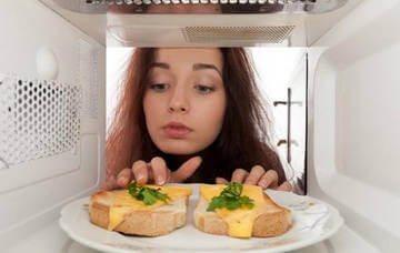 Разогрев пищи в микроволновой печи Разогрев пищи в микроволновой печи