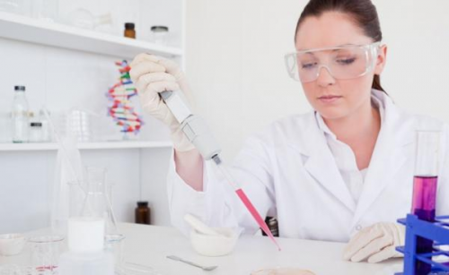 В лаборатории В лаборатории